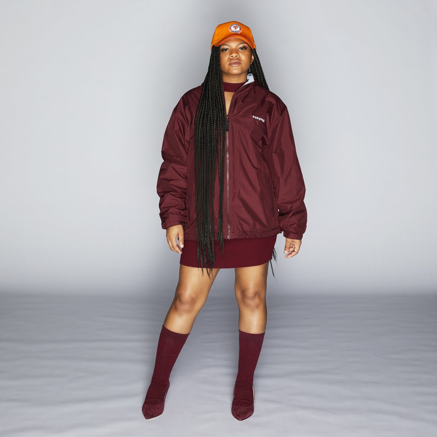 POPEYES UNIFORM HOODED JACKET