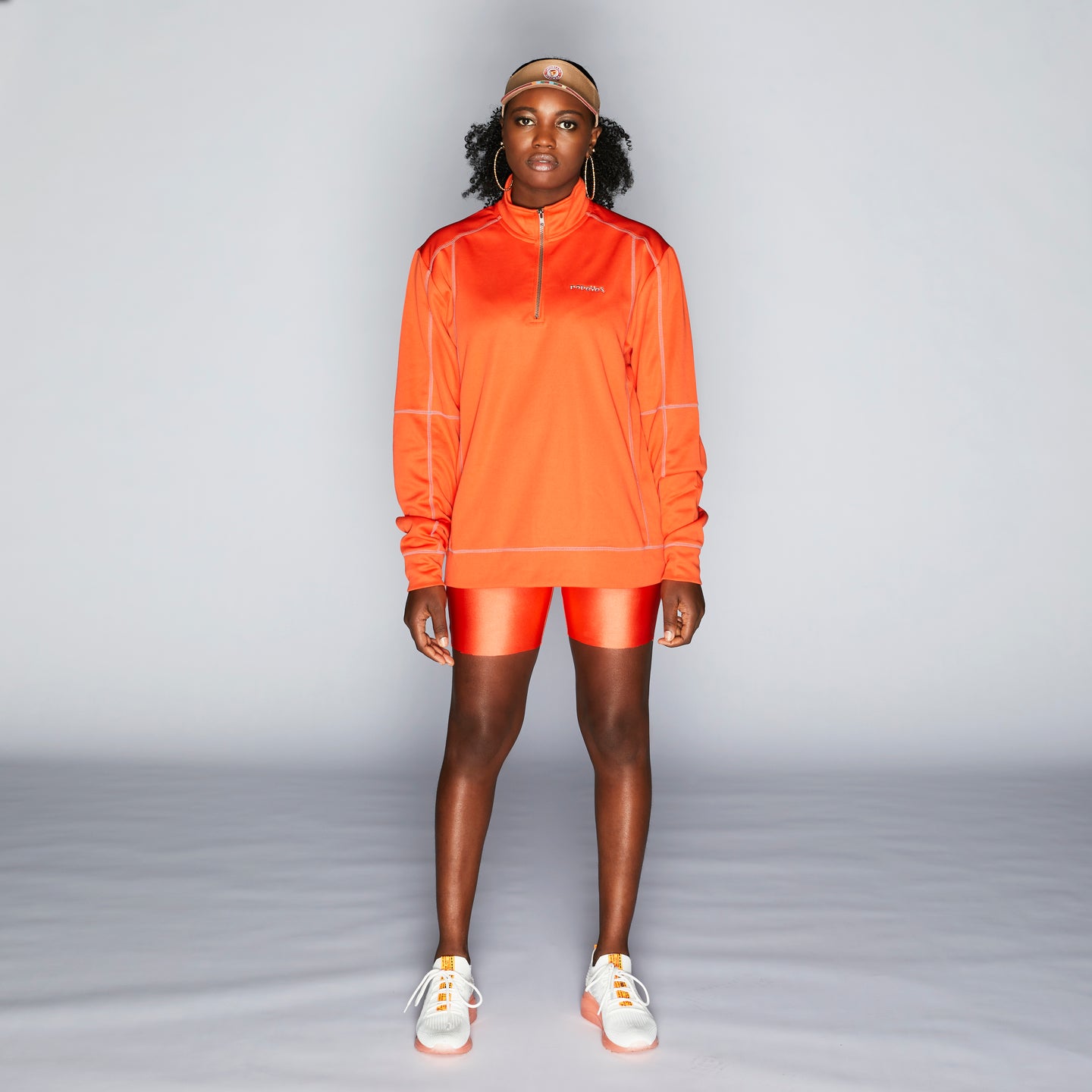 POPEYES UNIFORM HALF ZIP UP