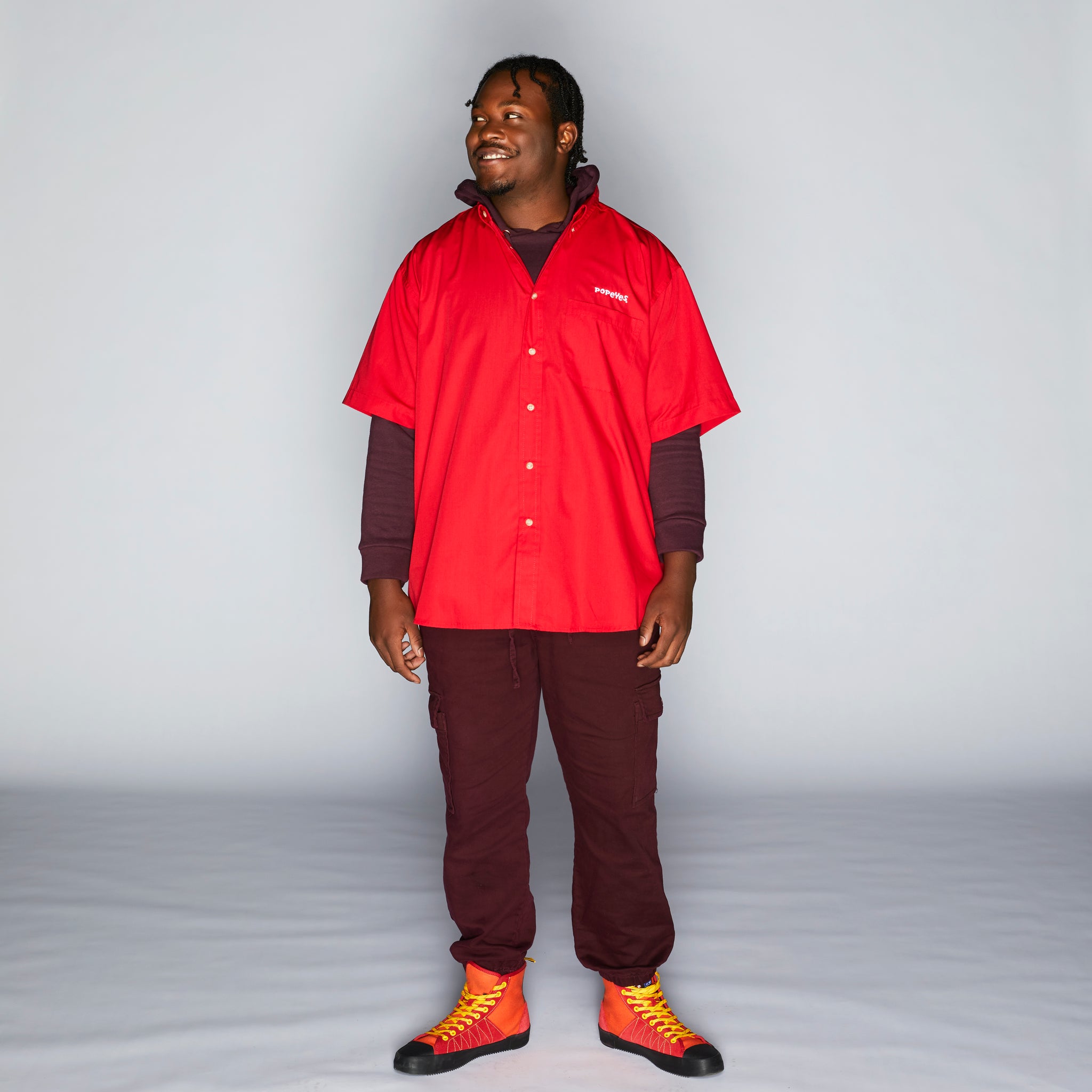 POPEYES EXECUTIVE BUTTON DOWN