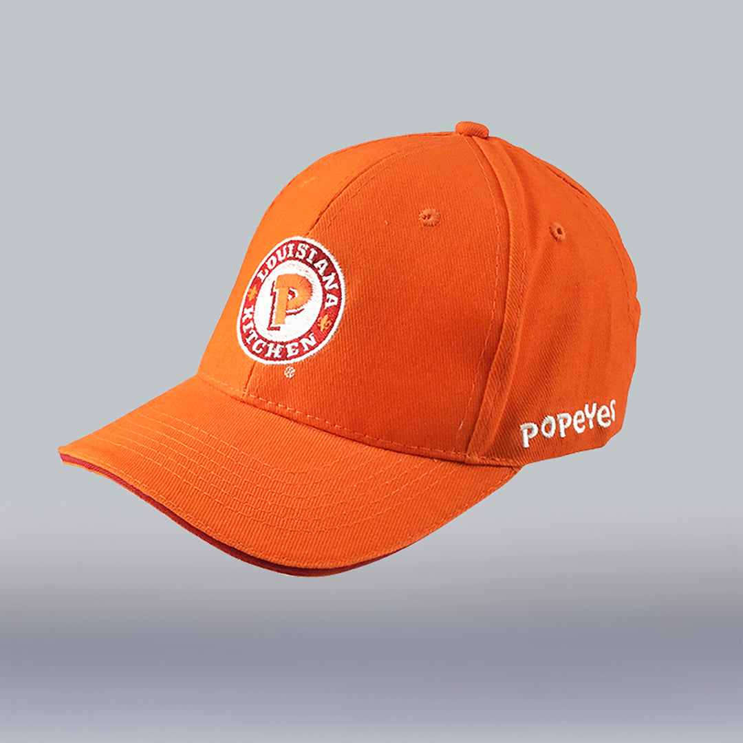 POPEYES UNIFORM ORANGE CAP